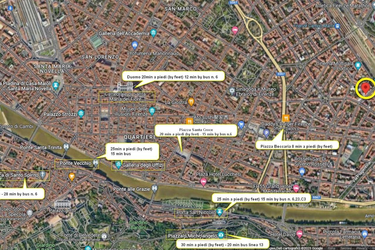 Ferienwohnung Dora'S House Firenze Exterior foto
